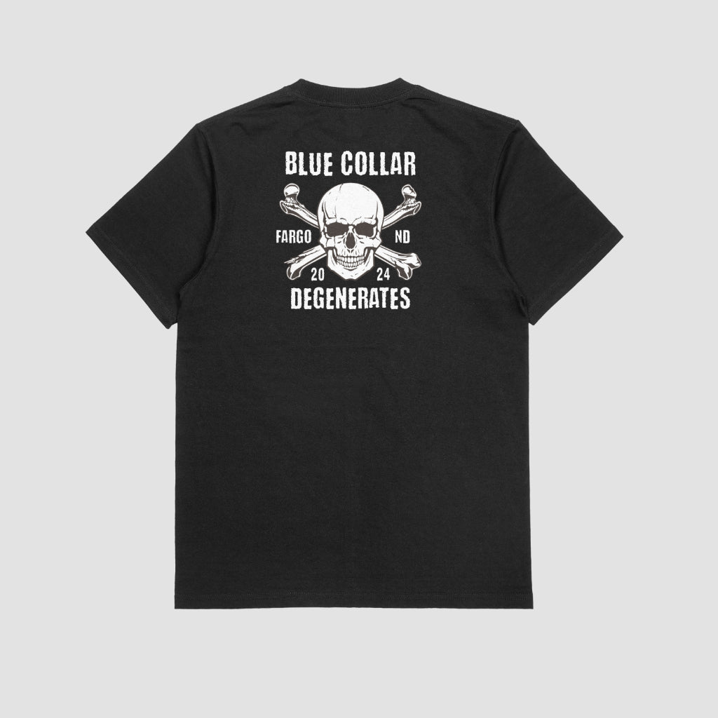 Skull logo premium soft style T-shirt